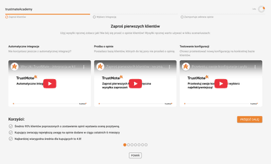 ⚡ Szybki Start - Uproszczony onboarding + Akademia TrustMate
