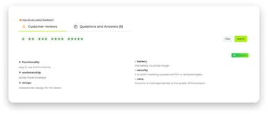 📚 Summary AI - automatic review content analysis